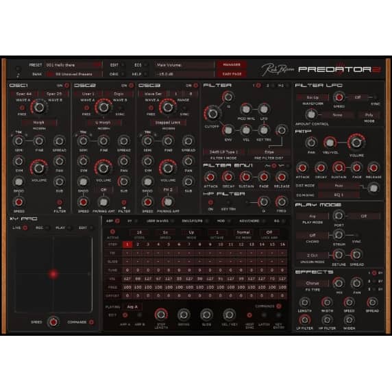 Rob Papen Predator 2 UPGRADE from Predator 1 (Serial Download)