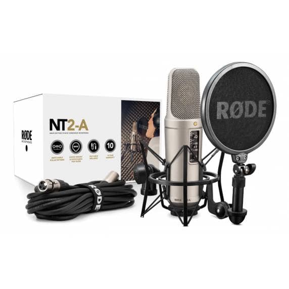 Rode NT2-A Studio Condenser Microphone Solution Pack