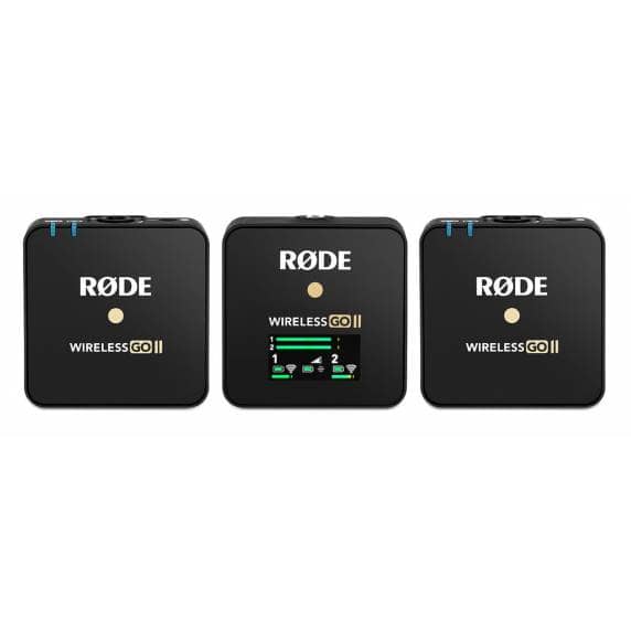 RODE WIRELESS GO II - Dual Channel Wireless Microphone System