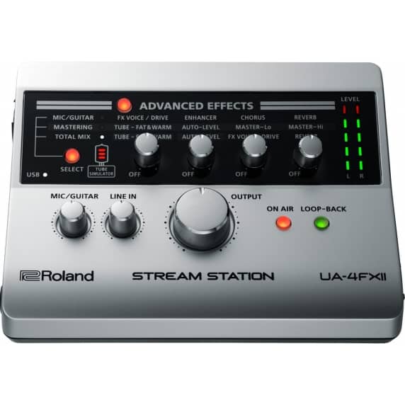 Roland UA-4FX2 Stream Station – USB Webcasting Audio Interface