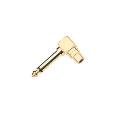 CablesOnline 1/4 Inch (6.3mm) Mono TS Plug – Gold Plated Tip, Model CN-025