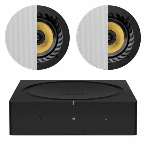 Sonos Amp + Lithe Audio 6.5" Ceiling Speakers (Pair)