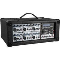 Soundlab 120W Powered 6-Channel Mixer Amplifier with Media Player and Effects