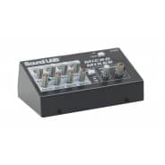 SoundLab 4 Channel Stereo Microphone Mixer