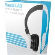 Soundlab Wireless Bluetooth Headphones with Built-in FM Radio