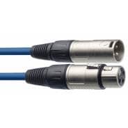 Stagg 10m XLR Microphone Cable - Blue