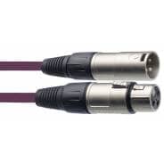 Stagg 10m XLR Microphone Cable - Purple