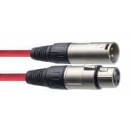 Stagg 10m XLR Microphone Cable - Red