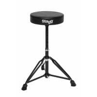 Stagg DT-32BK Double Braced Drum Throne — Black