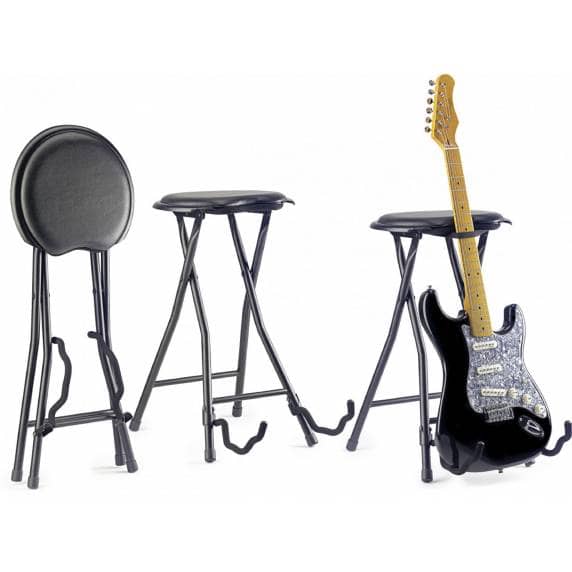 Stagg Stool Stagg GIST-300 Foldable Guitar Stool+Stand - Stagg from Inta Audio UK