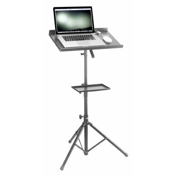 Stagg Laptop Stand with Extra Table