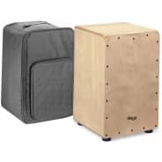 Stagg Medium Natural Cajon with Carry Bag