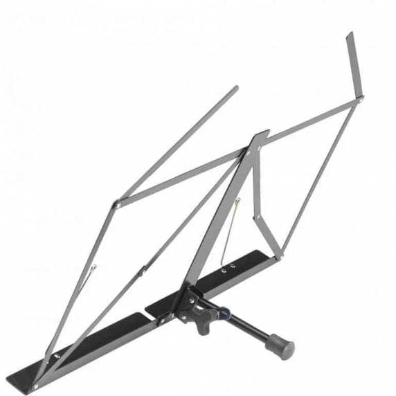 Stagg MUS-A1BK Collapsible Desktop Metal Music Stand — Black