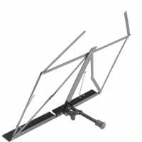 Stagg MUS-A1BK Collapsible Desktop Metal Music Stand — Black