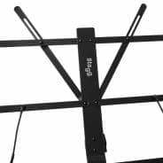 Stagg MUSQ4 Professional Foldable Music Stand with Carry Bag — Black