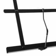 Stagg MUSQ4 Professional Foldable Music Stand with Carry Bag — Black