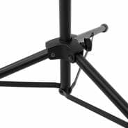 Stagg MUSQ4 Professional Foldable Music Stand with Carry Bag — Black