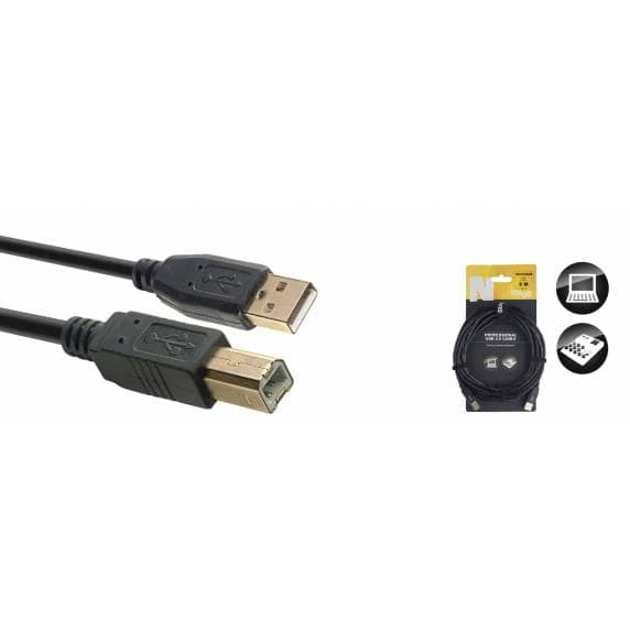 Stagg NCC5UAUB N-Series USB 2.0 Cable - 5m Length