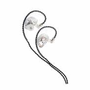 Stagg Personal In-Ear Monitoring System – Amplifier with Noise-Isolating Earphones (Transparent)