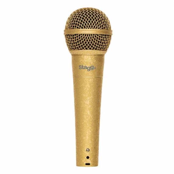 Stagg SDM50 Cardioid Dynamic Microphone - Gold Limited Edition