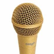 Stagg SDM50 Cardioid Dynamic Microphone - Gold Limited Edition