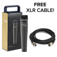 Stagg SDM70 Multipurpose Dynamic Cardioid Microphone & XLR Cable