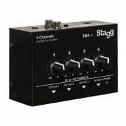 Stagg SHA-4 Stereo Four Channels Headphone Amplifier