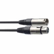 Stagg SMC6 6M XLR to XLR Microphone Cable - Black