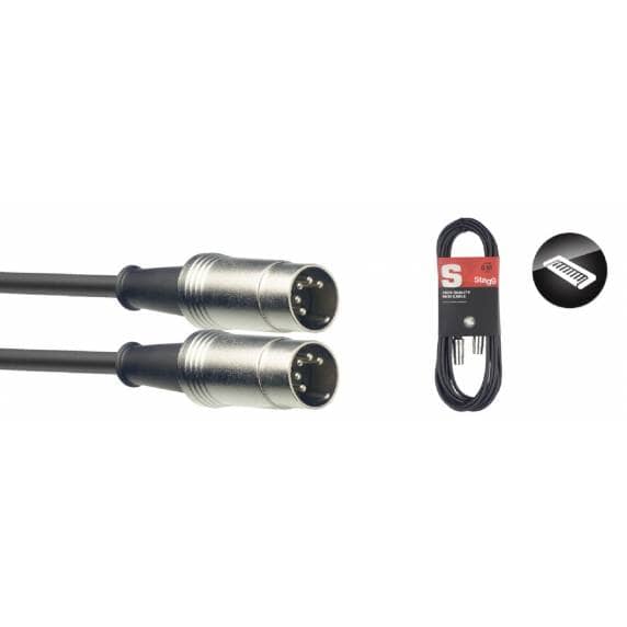 Stagg SMD2 MIDI Cable, 2m 