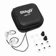 Stagg SPM-235 - Transparent 2-Driver In-Ear Monitors (1.2m)