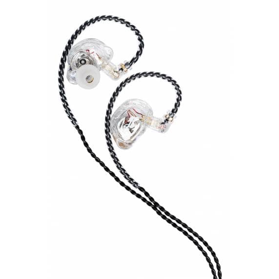 Stagg SPM-235 - Transparent 2-Driver In-Ear Monitors (1.2m)