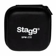 Stagg SPM-235 - Transparent 2-Driver In-Ear Monitors (1.2m)