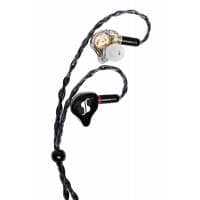 Stagg SPM-PRO-BK - Black 3-Driver In-Ear Monitors (1.35m)