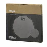 Stagg TD-08R 8" Desktop Practice Pad, Ten-Sided