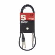 Stagg XLR to Jack Audio Cable - 1M