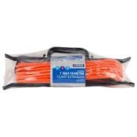 Status 13A Outdoor Extension Hook Up Cable, 10m Orange 