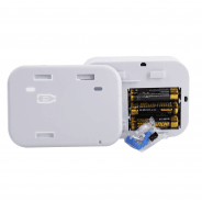 Status 85db Carbon Monoxide Digital Alarm 3 x AA - White