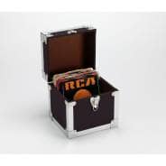 Steepletone 7" Vinyl & CD Storage Carry Case - Black