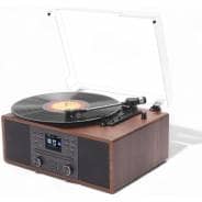 Steepletone Austin Music Centre with Record Player, CD, DAB, Bluetooth & More!