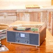 Steepletone Austin Music Centre with Record Player, CD, DAB, Bluetooth & More!