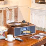Steepletone Austin Music Centre with Record Player, CD, DAB, Bluetooth & More!