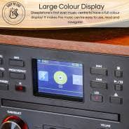 Steepletone Austin Music Centre with Record Player, CD, DAB, Bluetooth & More!