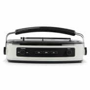 Steepletone Brighton BT 60s Retro Portable MW/LW/FM Radio with Bluetooth - Black