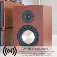 Steepletone Houston XP High-Power 6-In-1 Music Centre (Black Front)