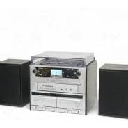 Steepletone Phoenix 6-In-1 Music Centre - Bluetooth, MP3, FM Radio, CD, Cassette Player