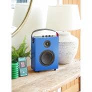 Steepletone REDEFY - High Power Luxury Bluetooth Speaker (Retro Pop Blue)