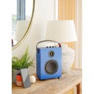 Steepletone REDEFY - High Power Luxury Bluetooth Speaker (Retro Pop Blue)