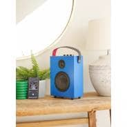 Steepletone REDEFY - High Power Luxury Bluetooth Speaker (Retro Pop Blue)
