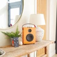 Steepletone REDEFY - High Power Luxury Bluetooth Speaker (Retro Pop Orange)