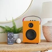 Steepletone REDEFY - High Power Luxury Bluetooth Speaker (Retro Pop Orange)